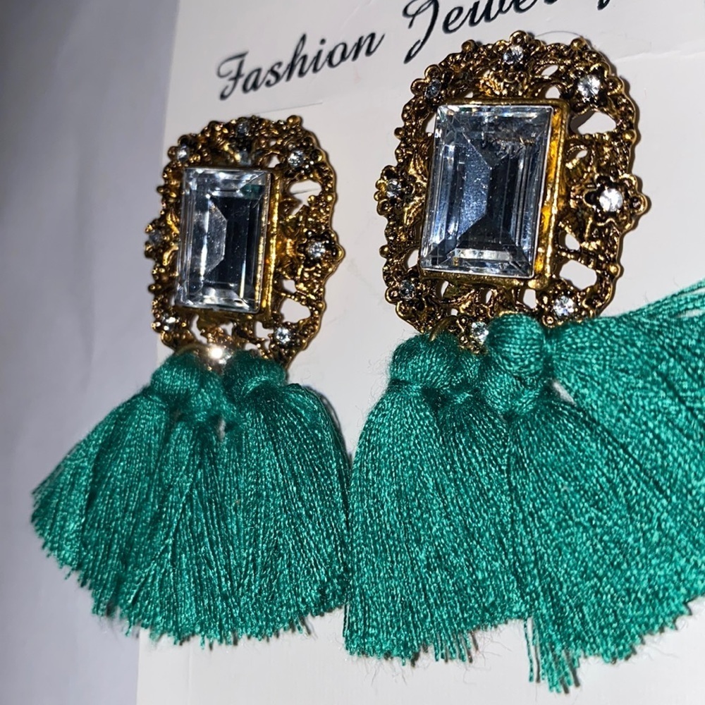 🔥Brand new tassel crazy Feng earrings - Picture 2 of 9